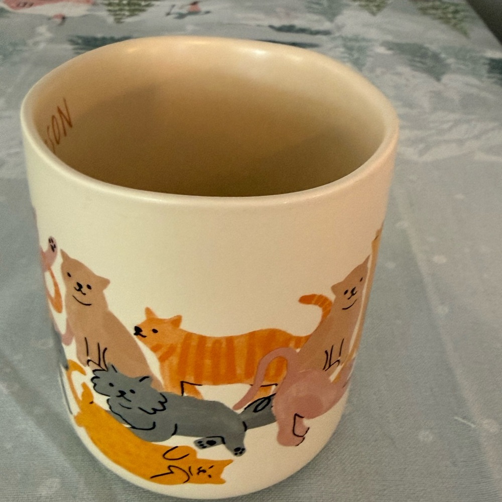 Opalhouse Cat Person Mug - Cream and Multicolor - Picture 3 of 5